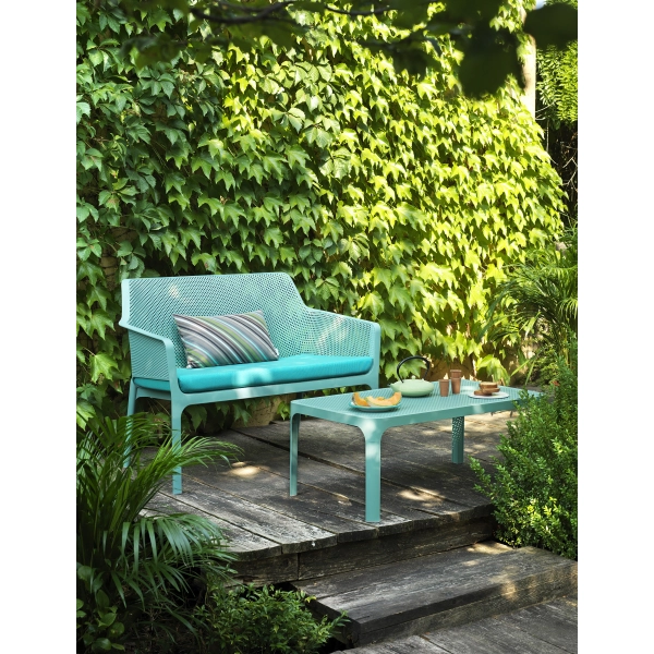 Ławka ogrodowa dwuosobowa NET SENAPE żółty, Nardi